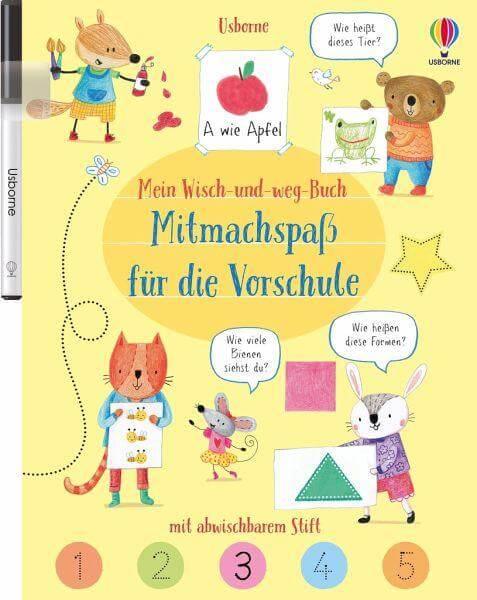 Mein Wisch-und-weg-Buch: Mitmachspaß für die Vorschule Usborne Verlag