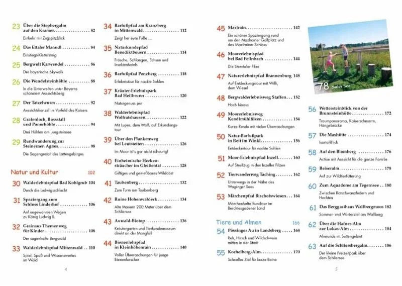 Das große Kinder-Wander-Erlebnis-Buch Oberbayern