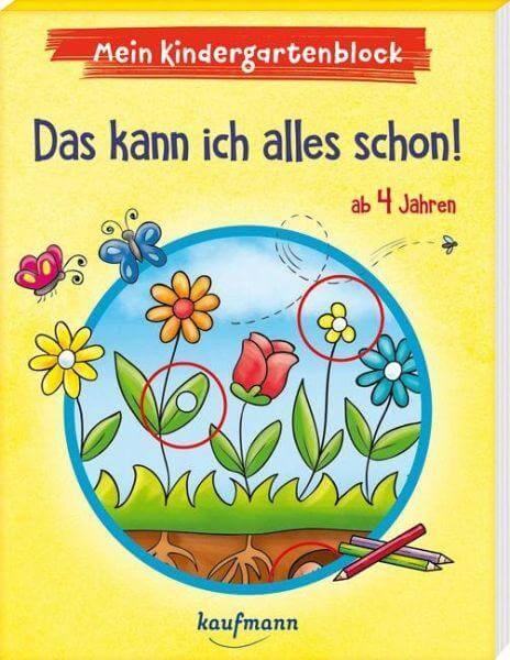 Mein Kindergartenblock - Das kann ich alles schon! Kaufmann Verlag