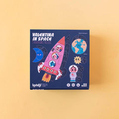 Puzzle 2-10 Teile Valentina in Space