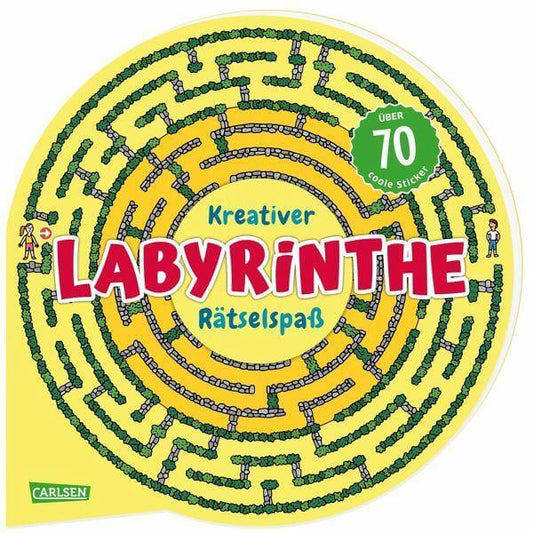 Kreativer Labyrinthe Rätselspaß Carlsen Verlag