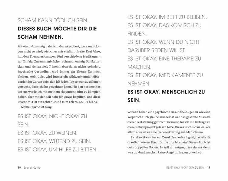 It's okay not to be okay Carlsen Verlag