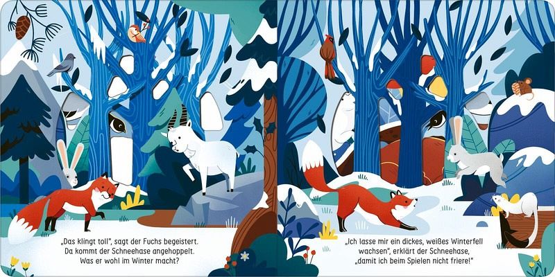 Was macht der Fuchs im Winter?