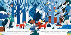 Was macht der Fuchs im Winter?