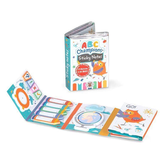 ABC Sticky Notes Organizer Trendhaus