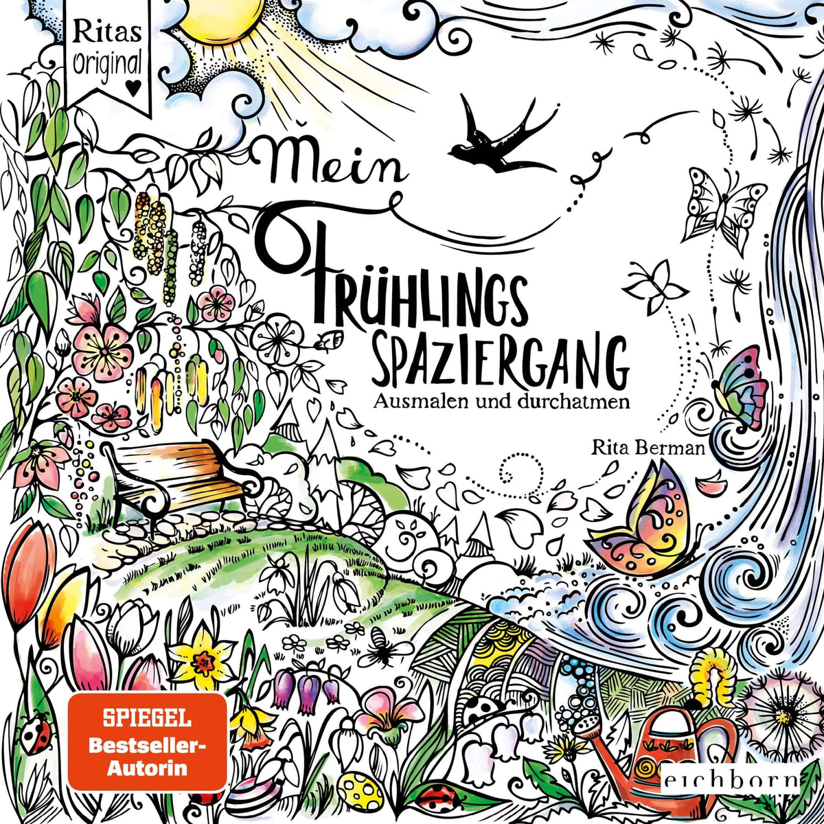 Mein Frühlingsspaziergang - Ausmalen und durchatmen Bastei Lübbe Verlag