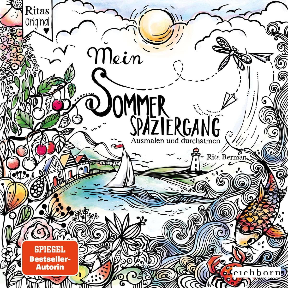 Mein Sommerspaziergang - Ausmalen und durchatmen Bastei Lübbe Verlag