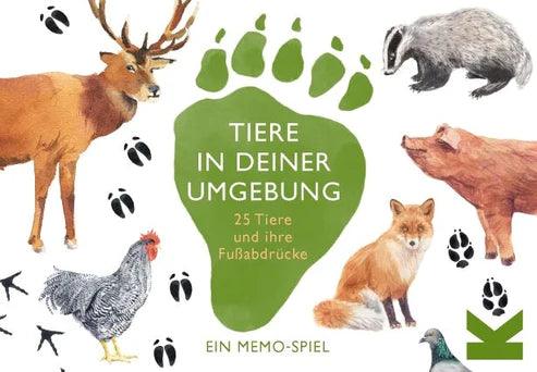 Memo Tiere in deiner Umgebung Laurence King Spiele