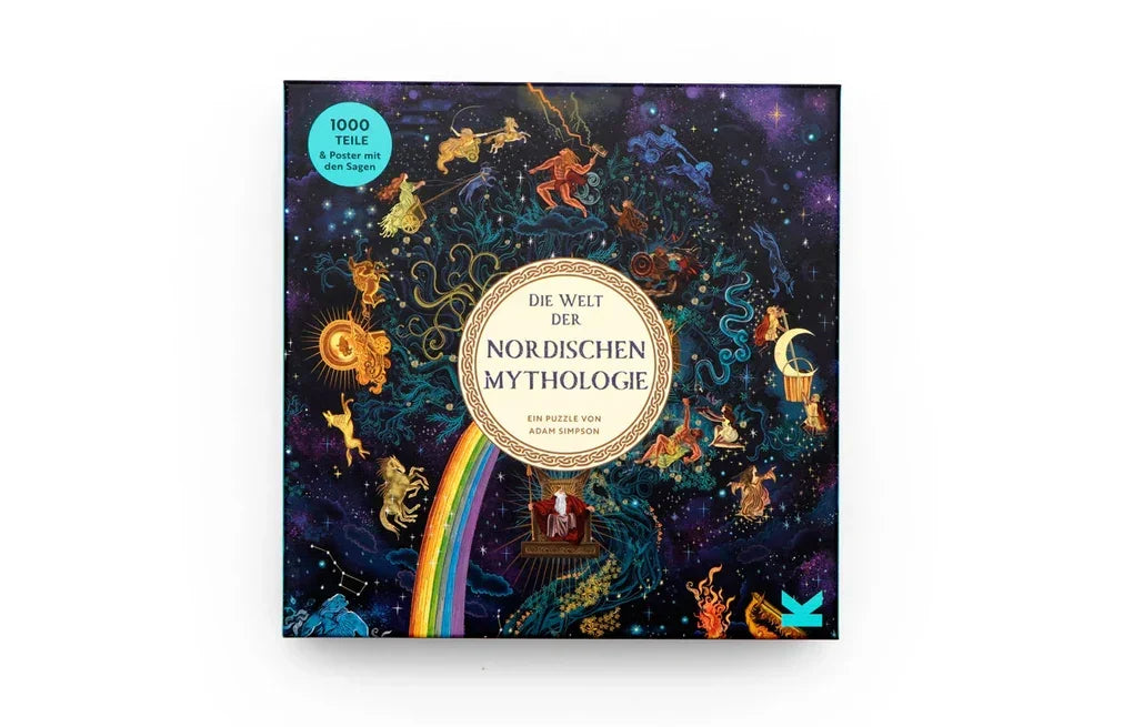 Die Welt der nordischen Mythologie Puzzle 1000 Teile