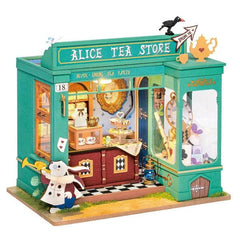 DIY Alice's Tea Store Teehaus - DG156 Robotime