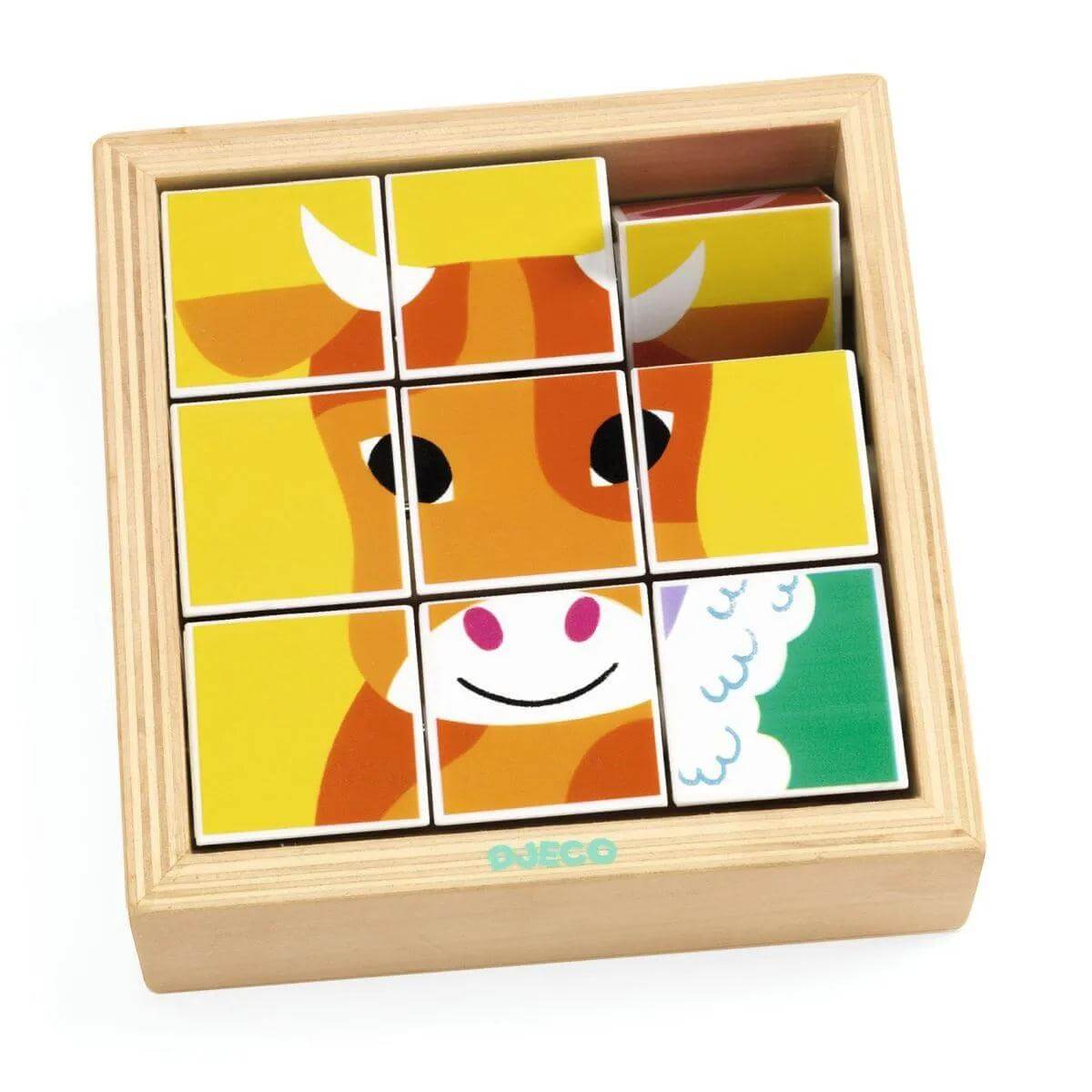 Holzpuzzle Animoroll Djeco