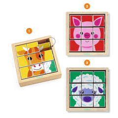 Holzpuzzle Animoroll Djeco