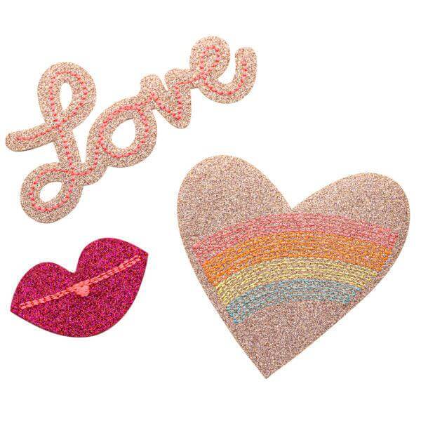 Stoffsticker Love Heart Fabfab