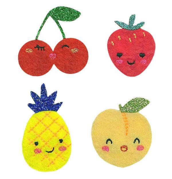 Stoffsticker Cheeky Fruits Fabfab