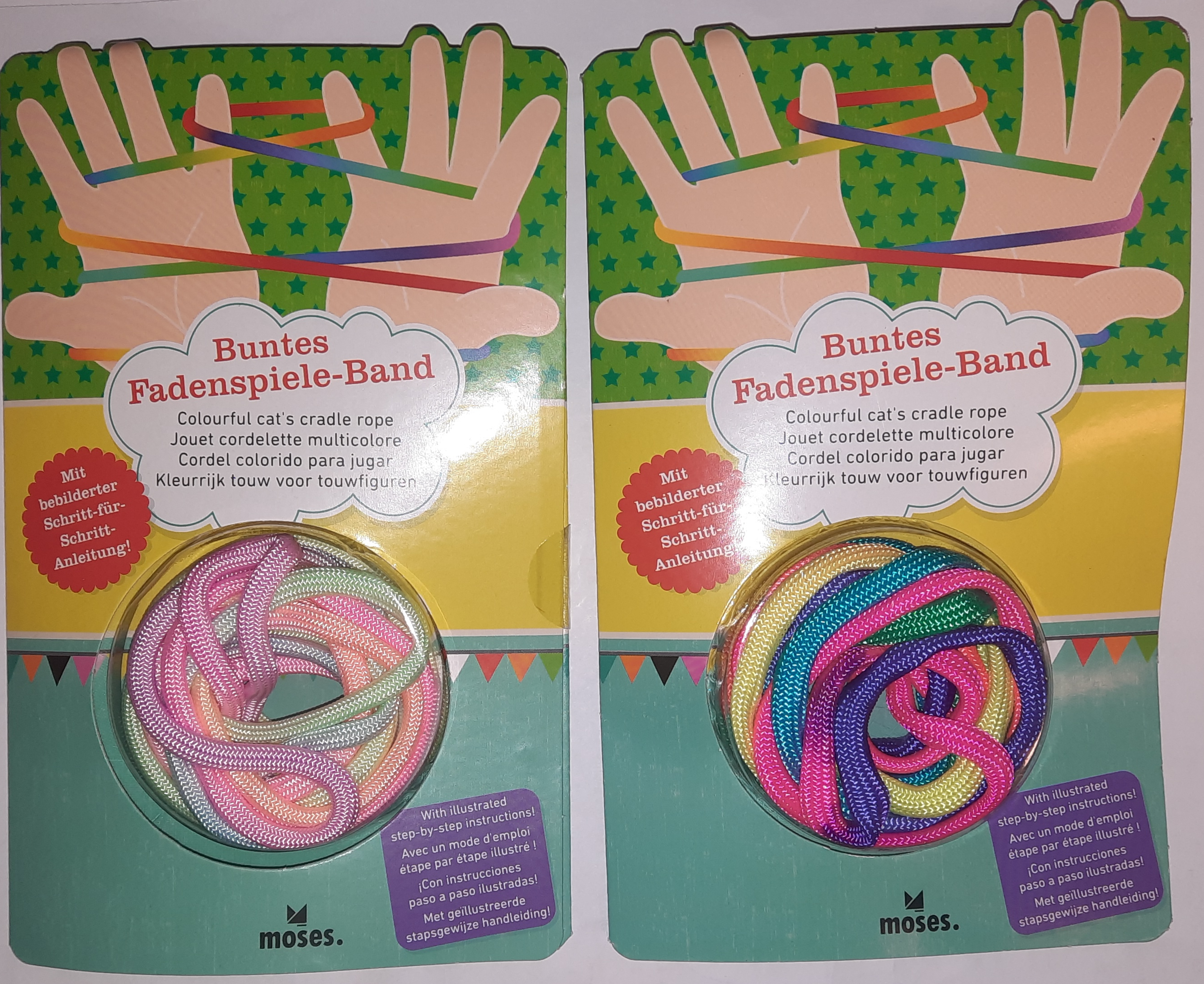 Buntes Fadenspiele-Band