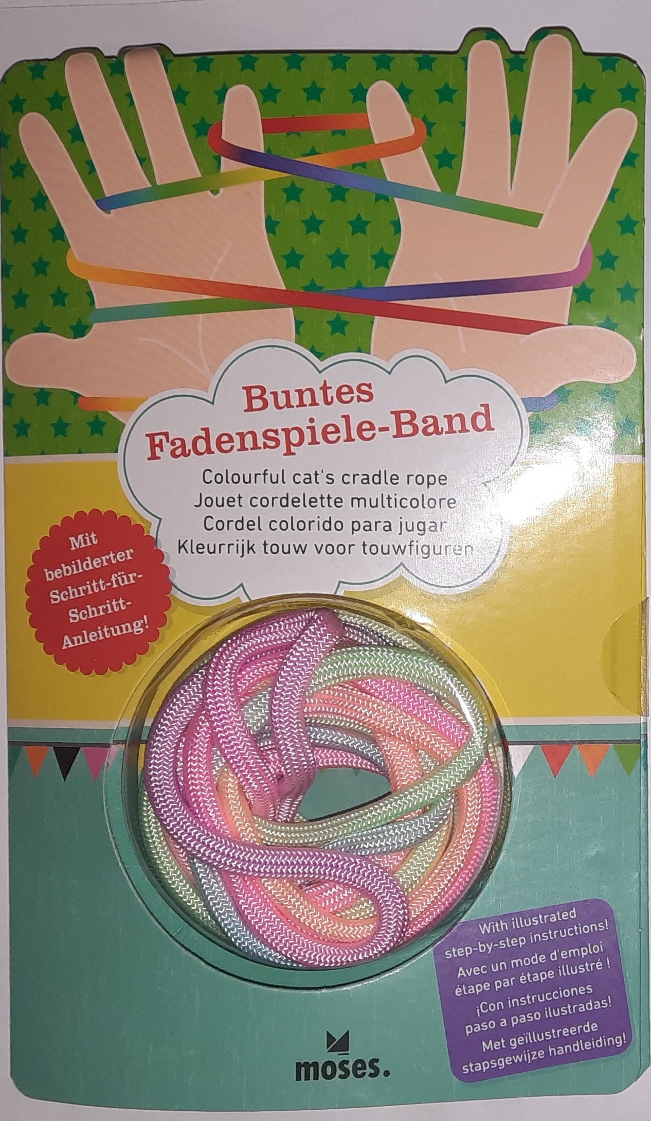 Buntes Fadenspiele-Band