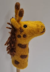 Fingerpuppe Filz - Giraffe