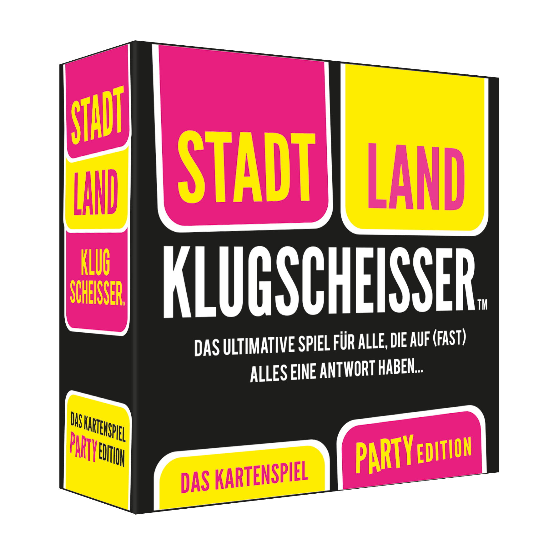 Kartenspiel Stadt Land Klugscheisser - 4305 kunstundspiel 