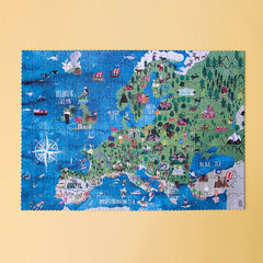 Puzzle 200 Teile - Europa entdecken
