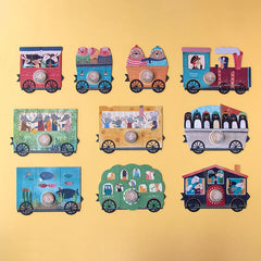 Puzzle 10x3 Teile - My Little Train - 2m lang