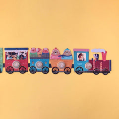 Puzzle 10x3 Teile - My Little Train - 2m lang