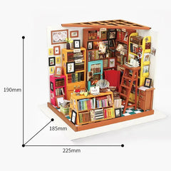 DIY Miniature House Sams Arbeitszimmer