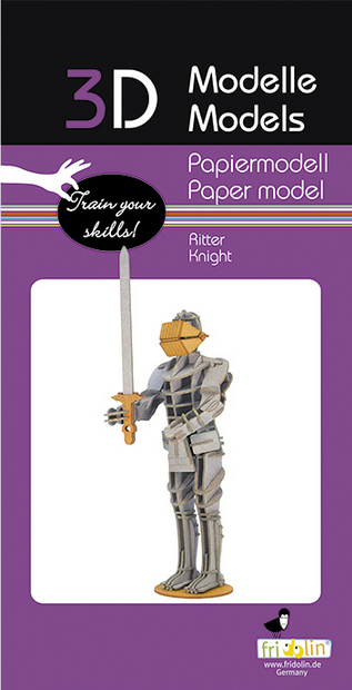 3D Ritter Papiermodell