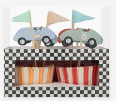 Cupcake Kit Race Cars
