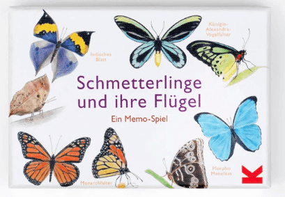 Memo Schmetterlinge und ihre Flügel Laurence King Spiele