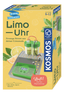 Mitbring Experimente: Limo Uhr Kosmos Spieleverlag