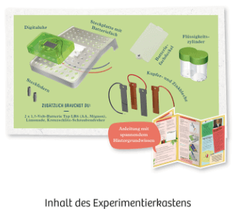 Mitbring Experimente: Limo Uhr Kosmos Spieleverlag