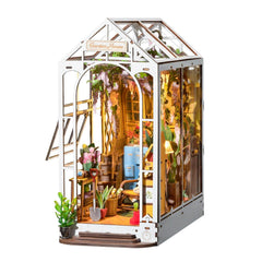 DIY Buchstütze - Book Nook Garden House Robotime