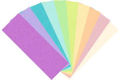 Tonzeichenpapier pastell in 10 Farben