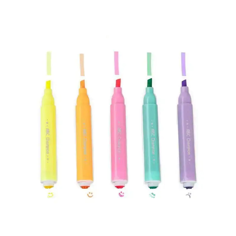 ABC CHAMPIONS Highlighter+Stempelstift Trendhaus