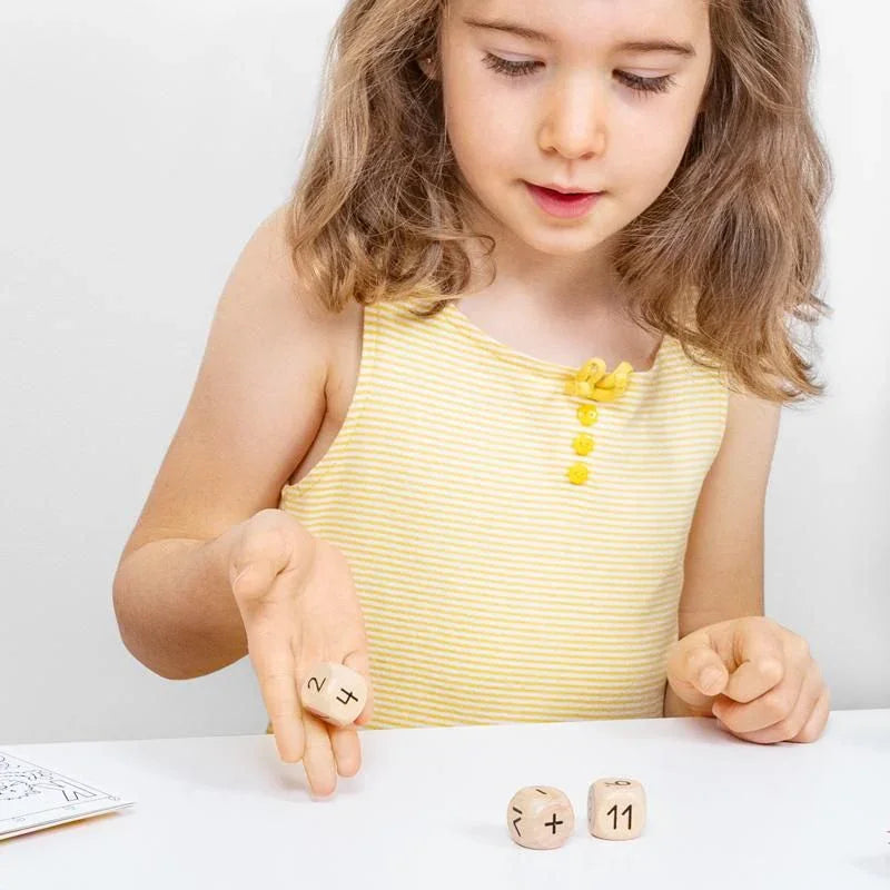 ABC CHAMPIONS - Holzlernspiel Zahlenwürfel - 91267665 Trendhaus