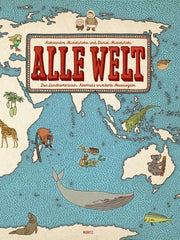 Alle Welt - Das Landkartenbuch - 9783895654503 kunstundspiel 