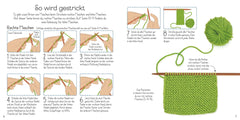 Alles drin! Schritt für Schritt kinderleicht Tiere stricken - Material für 3 verschiedene Tiere Usborne Verlag