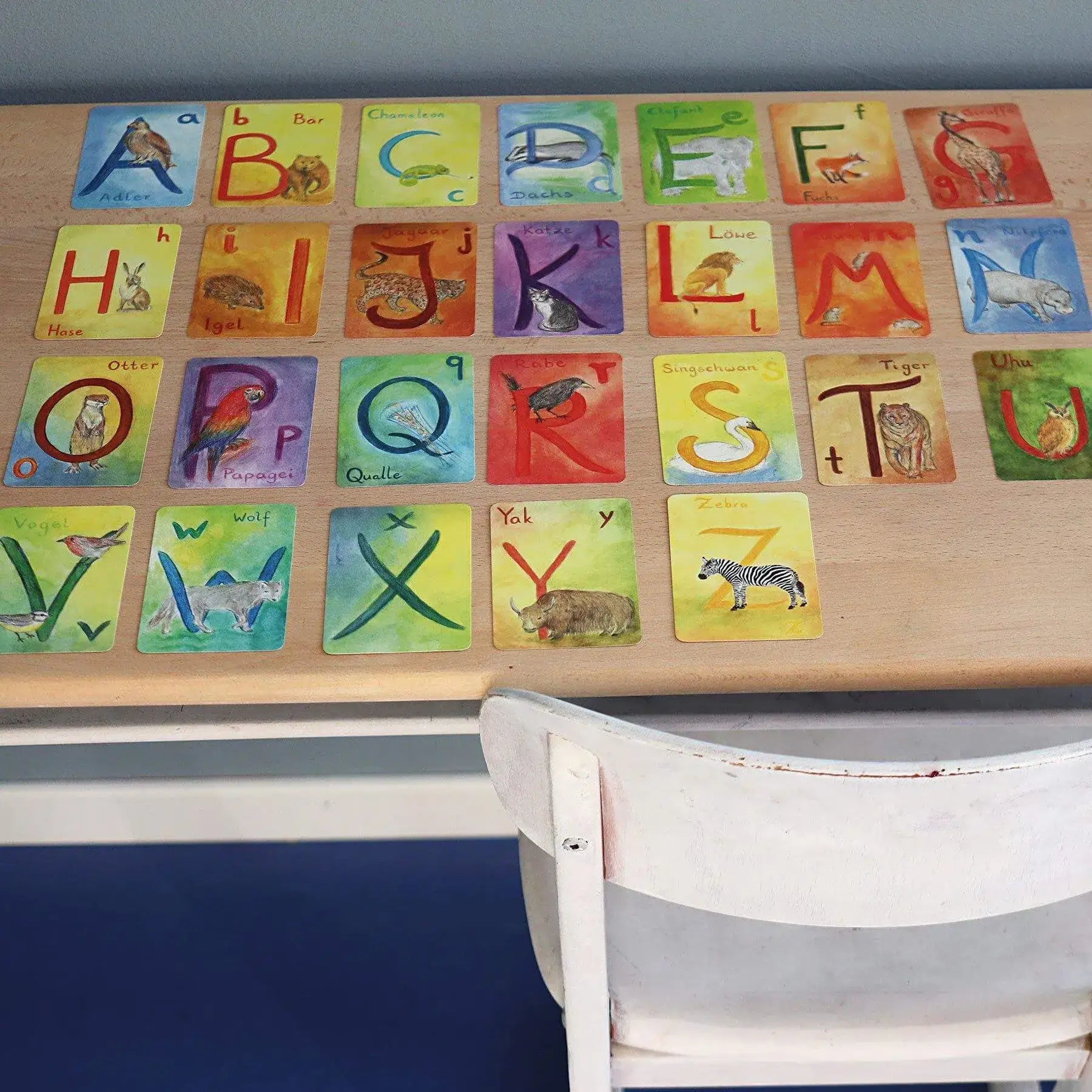 Alphabet Großbuchstaben Grimms