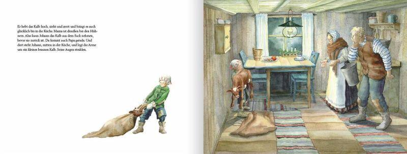 Als Johann ein kleines Kälbchen bekam Oetinger Verlag
