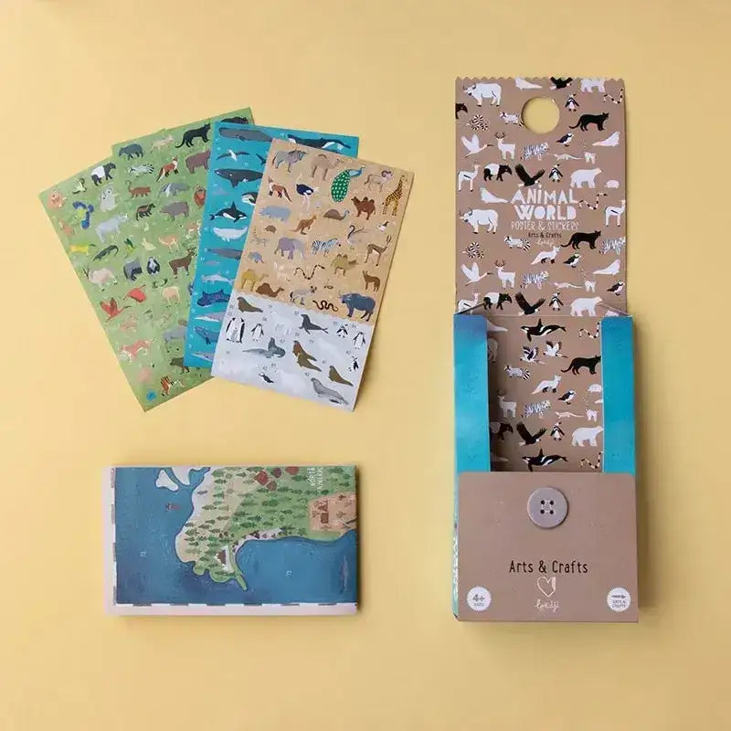 Animal World - Poster & Sticker - AC018U Londji