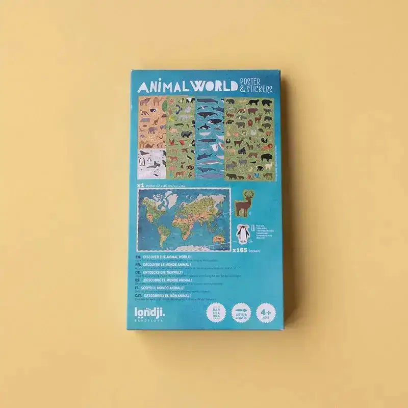 Animal World - Poster & Sticker - AC018U Londji