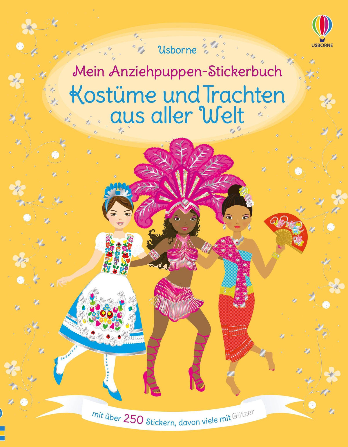 Anziehpuppen-Stickerbuch Kostüme und Trachten aus aller Welt - www. kunstundspiel .de 978-1-78941-565-0