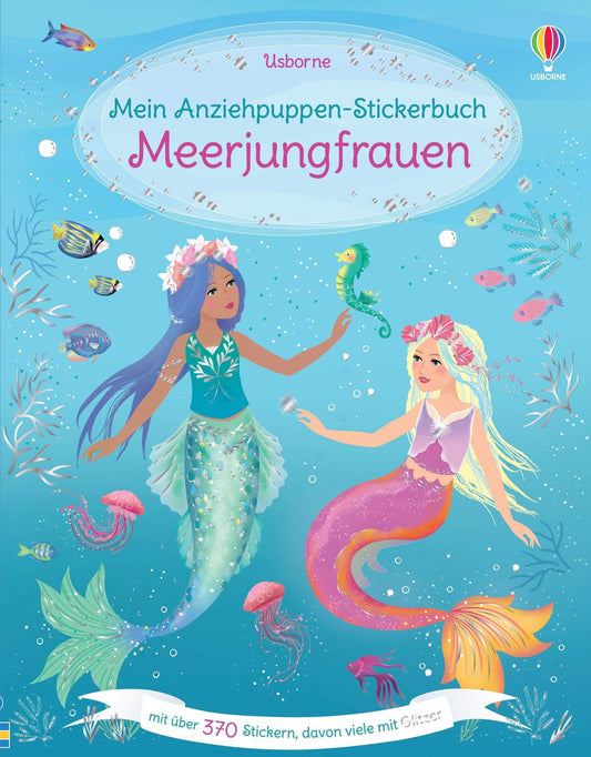 Anziehpuppen-Stickerbuch: Meerjungfrauen Kartoniert. Usborne Verlag