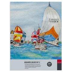 Aquarellblock No 3 24x32cm 20 Blatt 250g - Ami Creativ