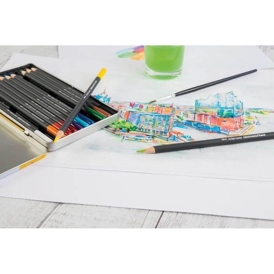 Aquarellfarbstifte - 12er Eberhard Faber