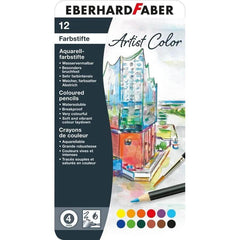 Aquarellfarbstifte - 12er Eberhard Faber