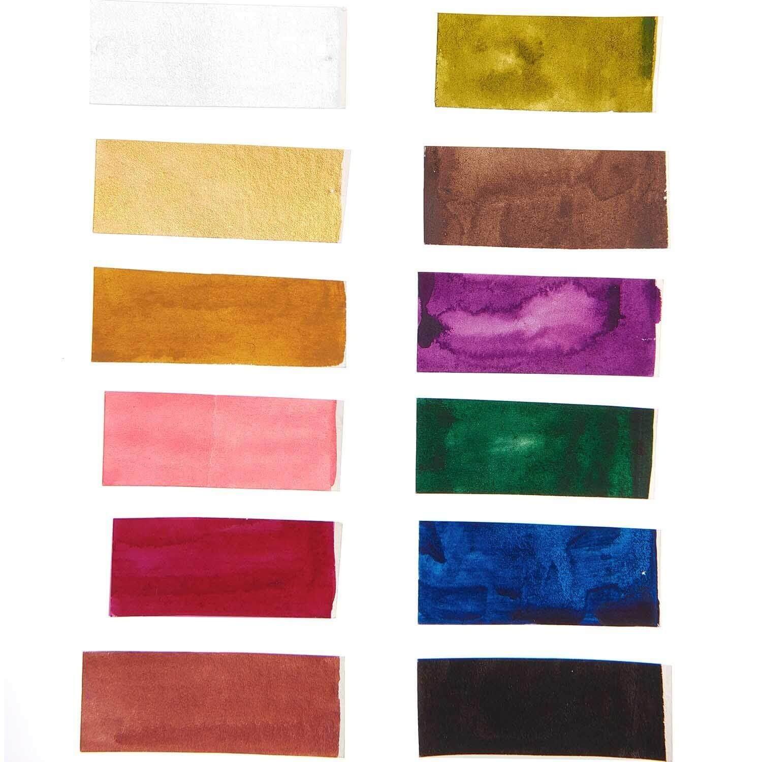 Art Master Aquarell 12 & 1/2 Näpfchen metall Rico