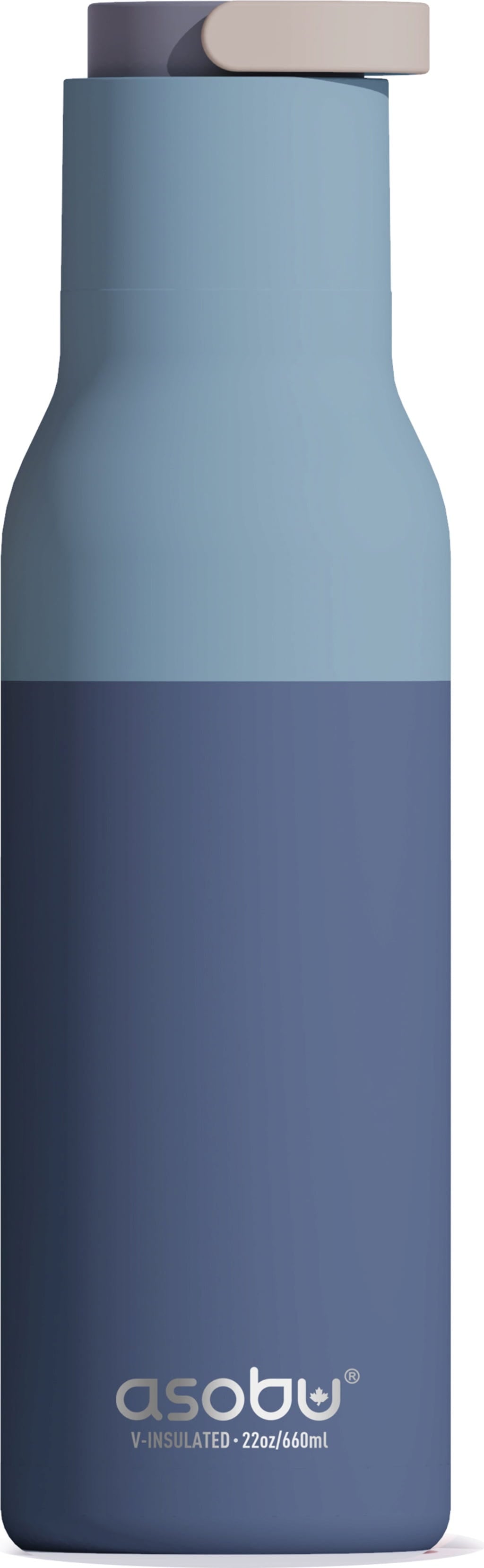 ASOBU Metro Isolierflasche – Pastellblau 650 ml