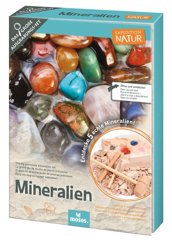 Ausgrabungsset Mineralien - www. kunstundspiel .de 4033477098344