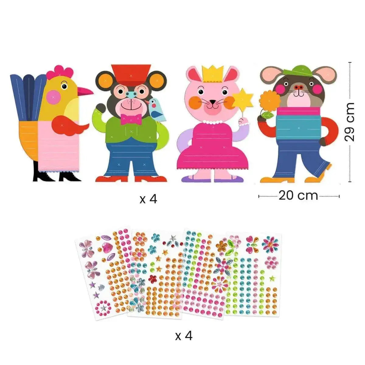 Ausmalbilder Glitzer Djeco